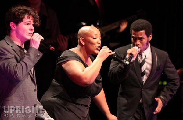 Von Smith, Frenchie Davis and Ty Taylor at Upright Cabaret's American Icon Series at  Photo