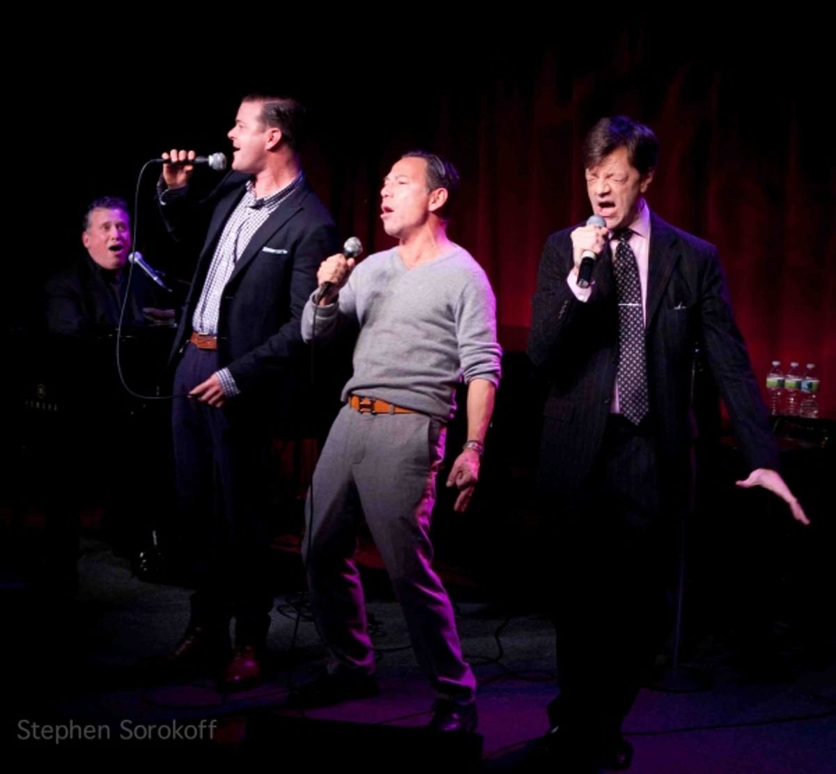 Billy Stritch, Clarke Thorell, Cortes Alexander, Jim Caruso at 