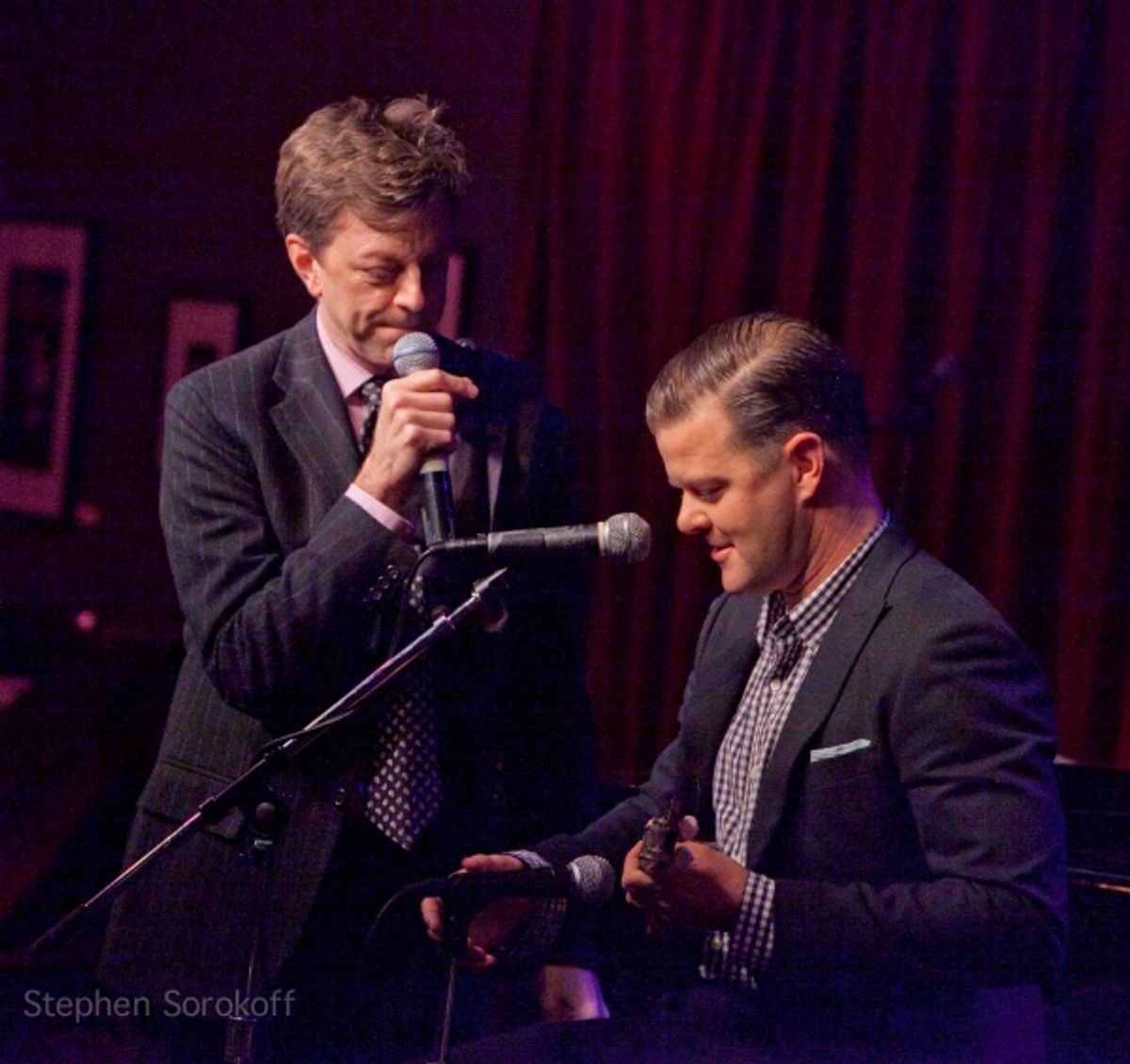 Jim Caruso, Clarke Thorell at 