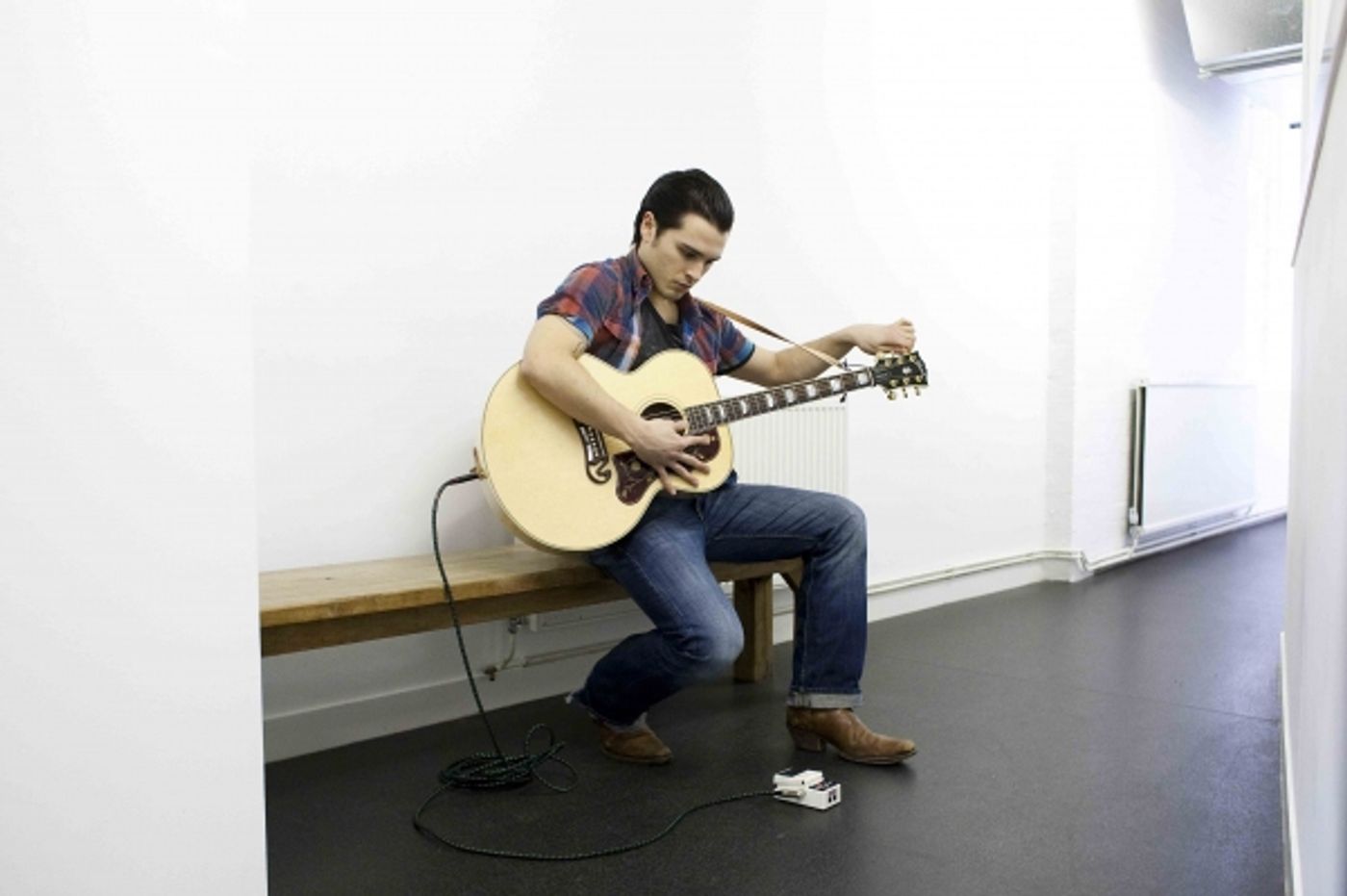 Photo Flash: MILLION DOLLAR QUARTET Rehearsal for the Noël Coward Theatre  Image