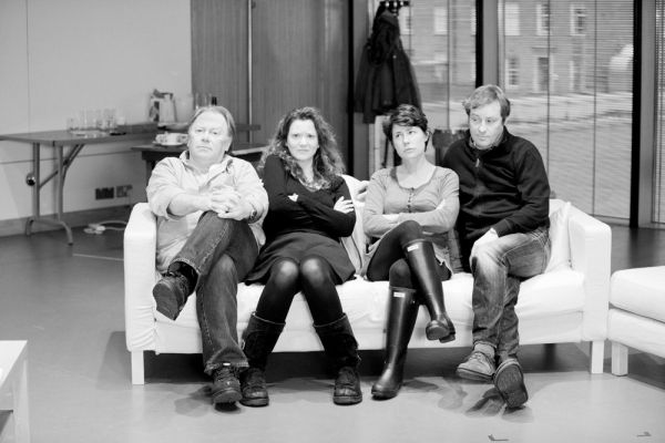 Owen Roe, Donna Dent,  Maura Tierney and Ardal O'Hanlon Photo
