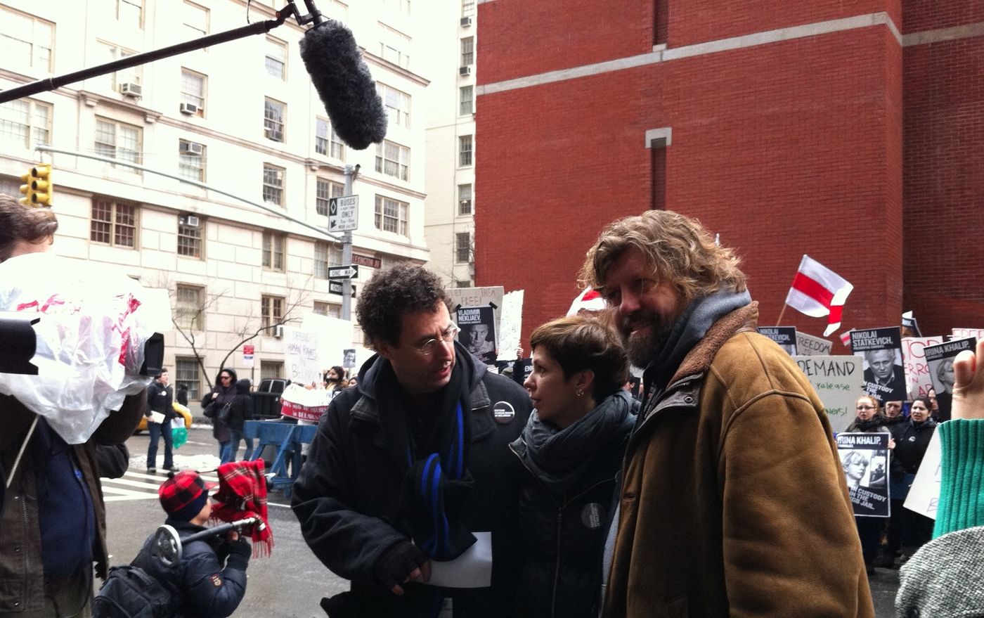 Photo Flash: Public Theater Hosts Belarus Free Theatre Rally  Image