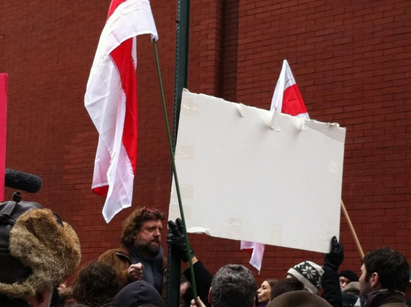 Photo Flash: Public Theater Hosts Belarus Free Theatre Rally  Image