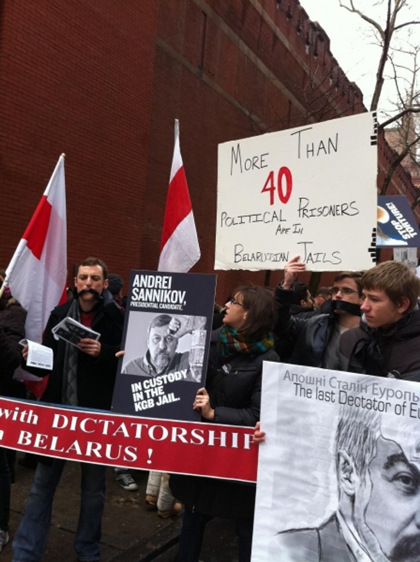 Photo Flash: Public Theater Hosts Belarus Free Theatre Rally  Image