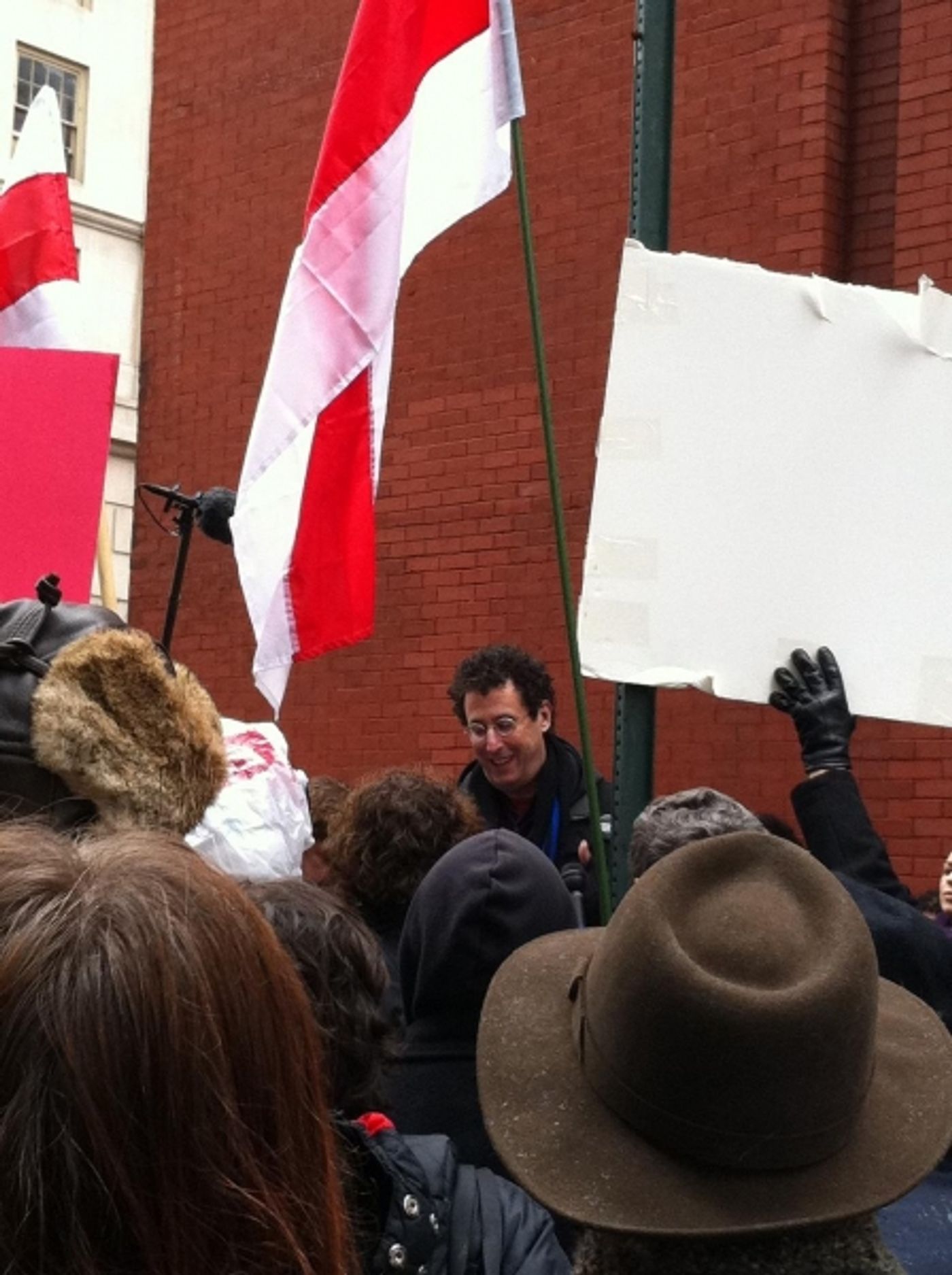 Photo Flash: Public Theater Hosts Belarus Free Theatre Rally  Image