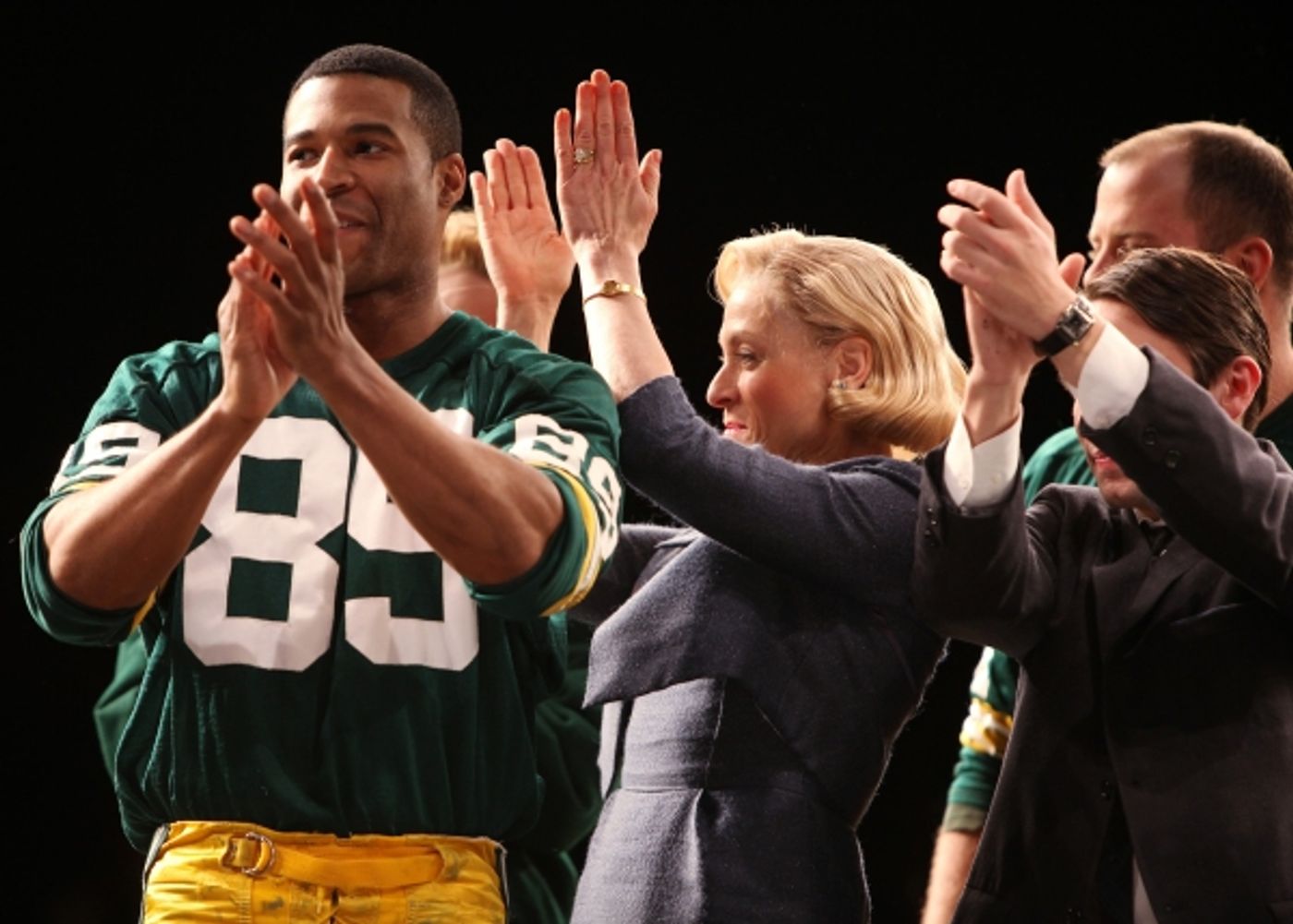 Photo Coverage: LOMBARDI Celebrates 100th Performance on Broadway  Image