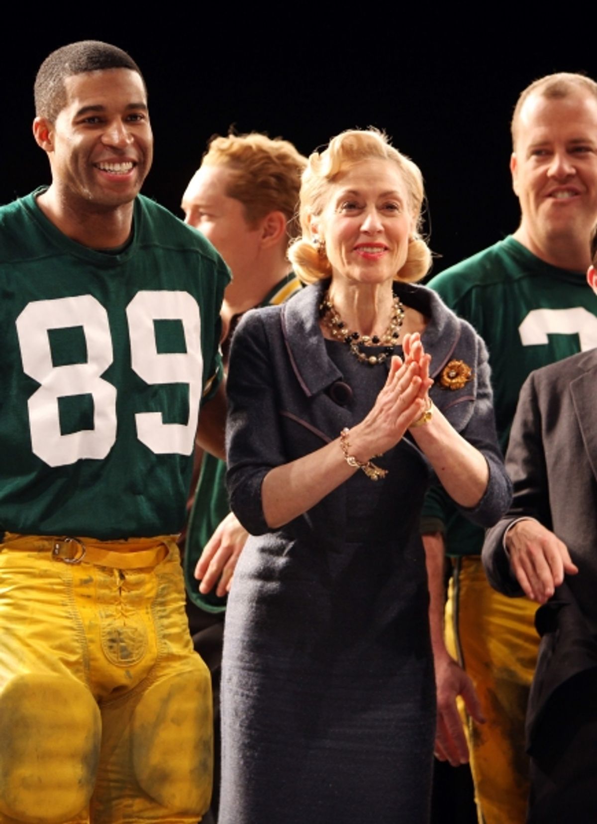 Robert Christopher Riley, Judith Light & Chris Sullivan  and the cast of  at 