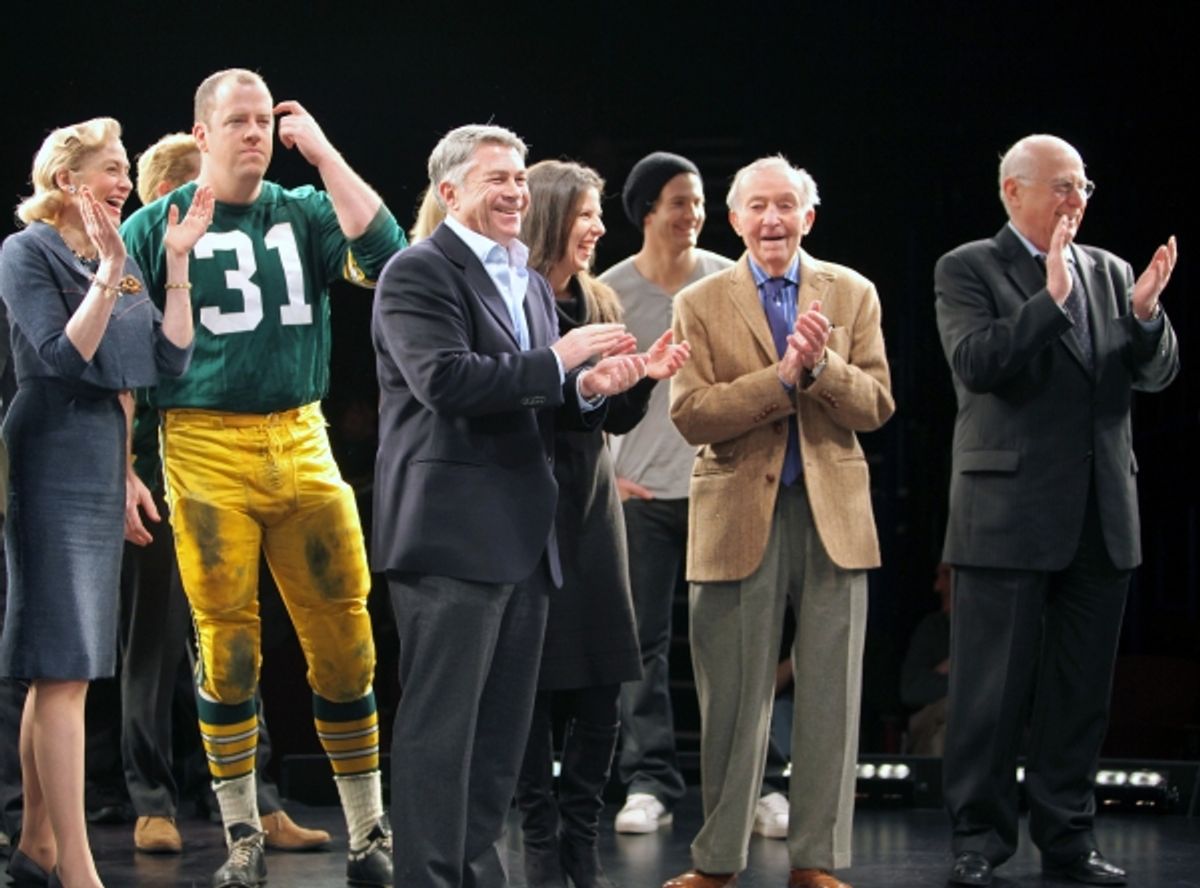 Judith Light, Chris Sullivan, producers  and the cast of  at 