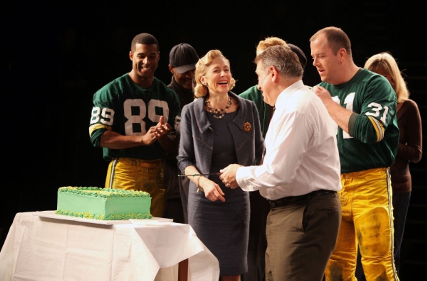 Photo Coverage: LOMBARDI Celebrates 100th Performance on Broadway  Image