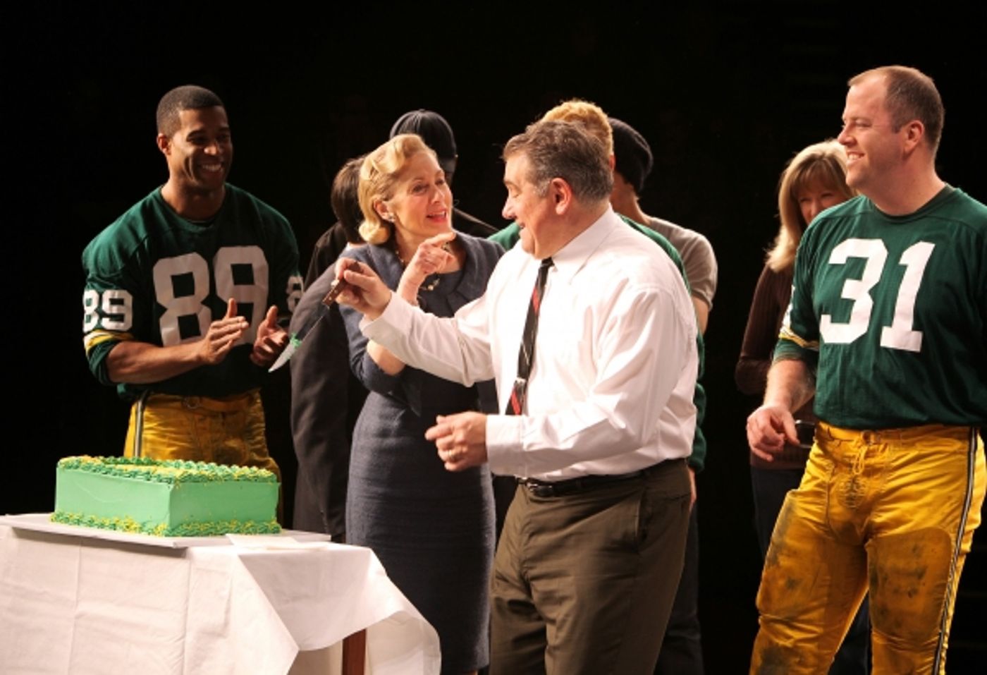 Photo Coverage: LOMBARDI Celebrates 100th Performance on Broadway  Image