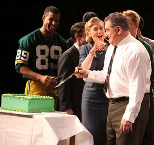 Robert Christopher Riley, Judith Light, Dan Lauria, Chris Sullivan   and the cast of  Photo