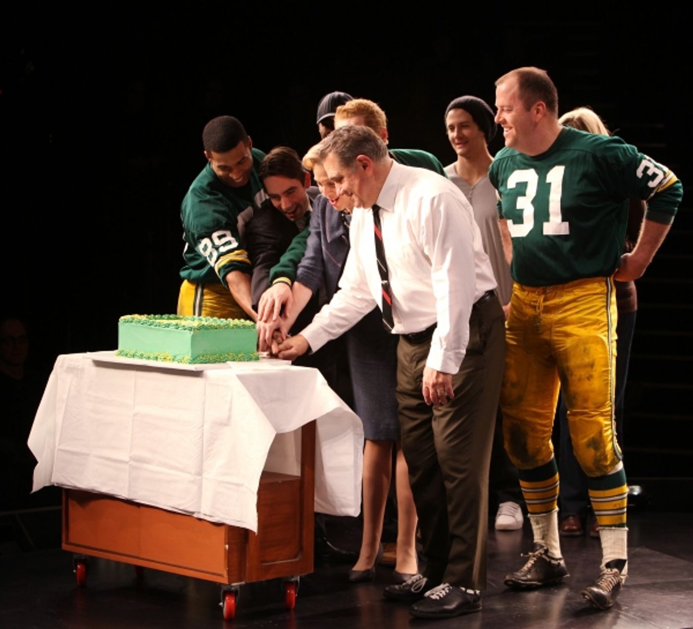 Photo Coverage: LOMBARDI Celebrates 100th Performance on Broadway  Image
