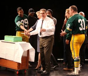 Dan Lauria, Robert Christopher Riley, Judith Light, Bill Dawes, Keith Nobbs, Chris Sullivan with producers and the cast of @ BroadwayWorld Dan Lauria, Robert Christopher Riley, Judith Light, Bill Dawes, Keith Nobbs, Chris Su Photo