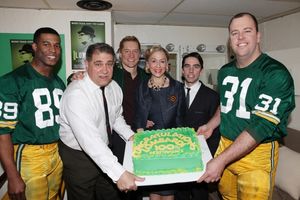  Backstage with Actors Robert Christopher Riley, Dan Lauria, Bill Dawes, Judith Light Photo