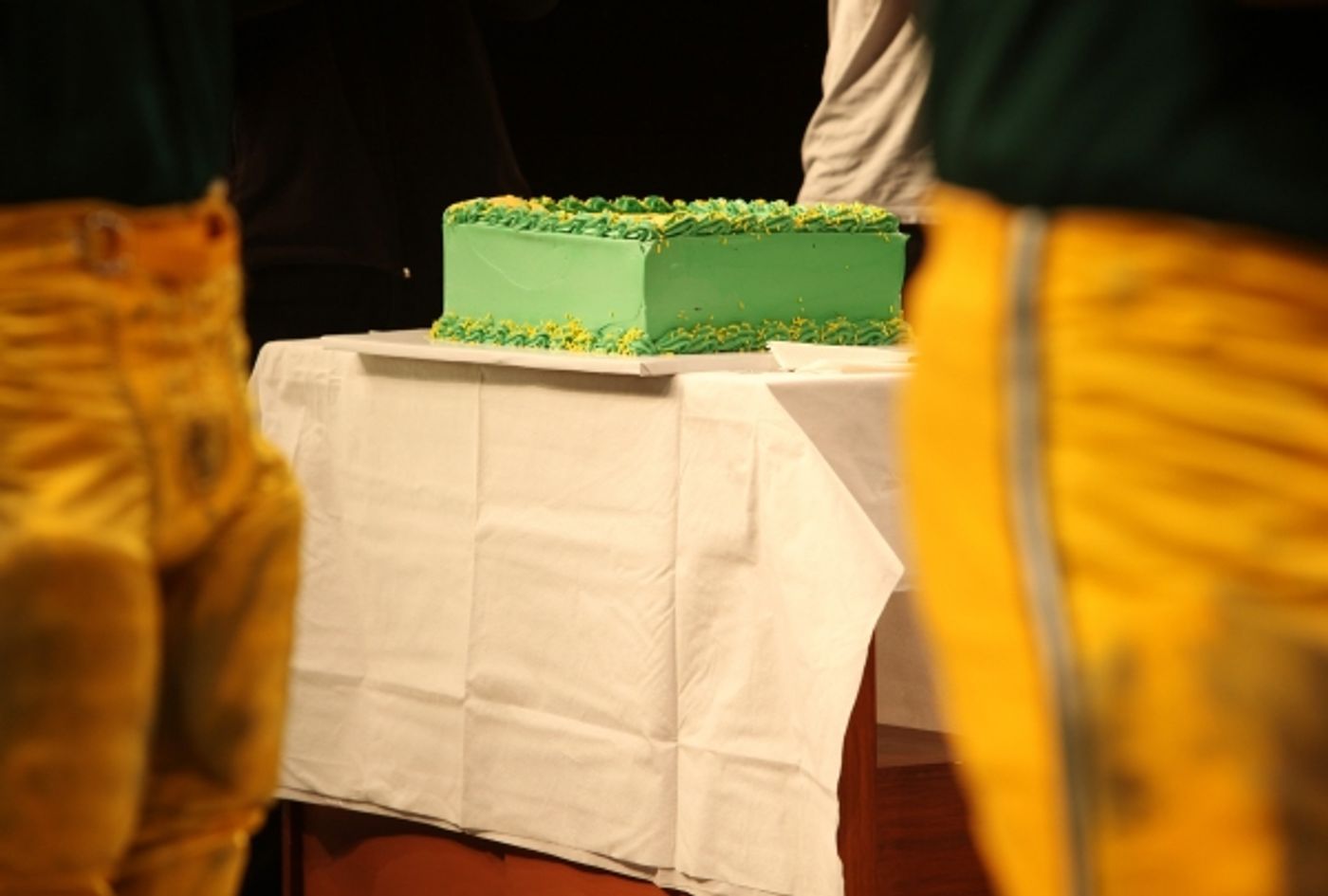 Photo Coverage: LOMBARDI Celebrates 100th Performance on Broadway  Image