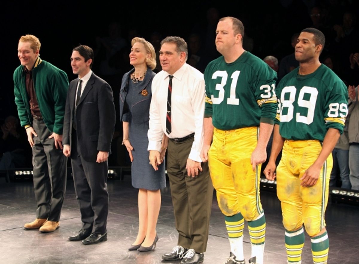 Actors Bill Dawes, Keith Nobbs, Judith Light, Dan Lauria, Chris Sullivan,Robert Christopher Riley  and the cast of  at 