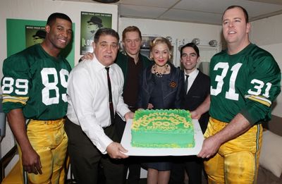 Backstage with Actors Robert Christopher Riley, Dan Lauria, Bill Dawes, Judith Light, Photo