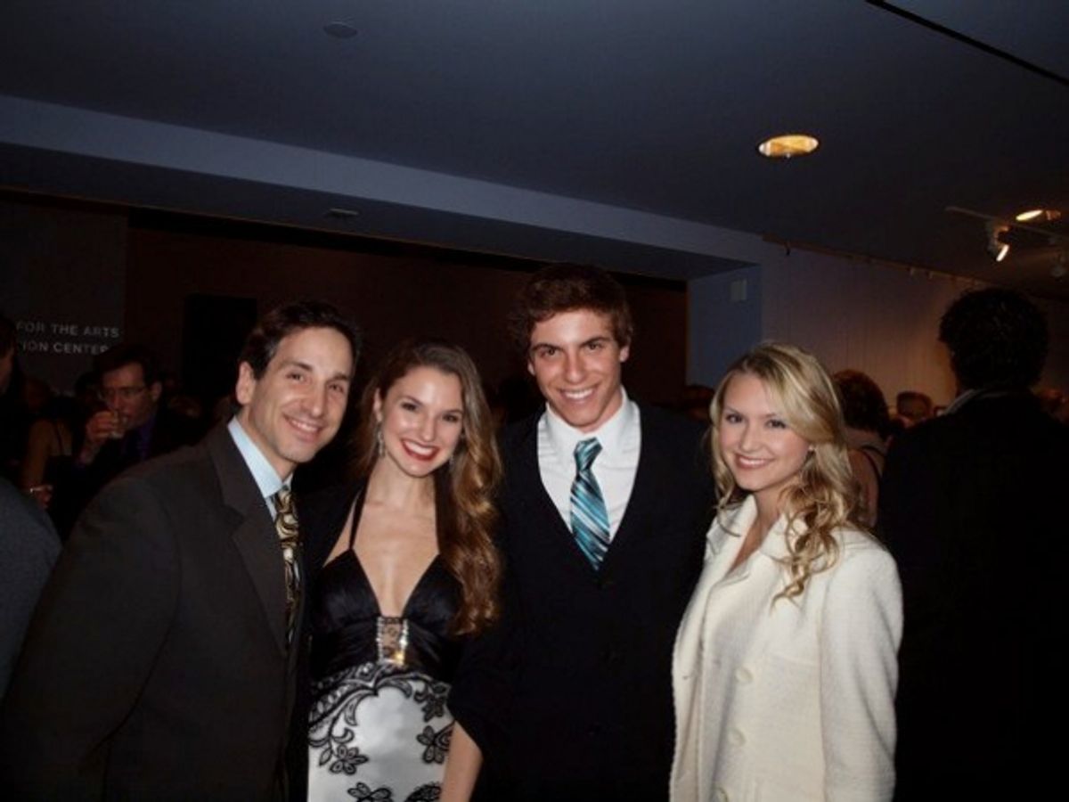 Michael Paternostro, Melissa Mitchell, Derek Klena, Elycia Scriven at 