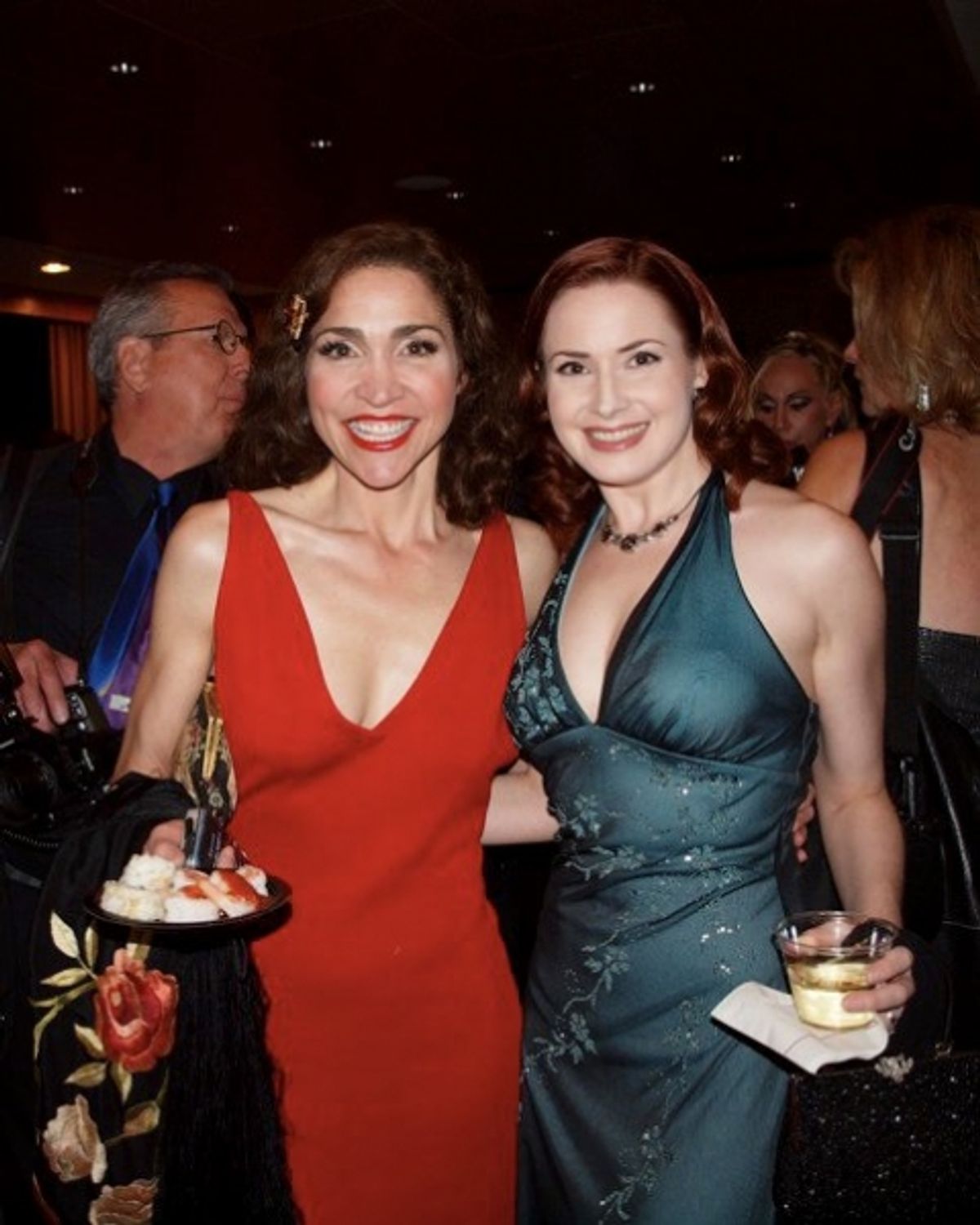 Stasha Surdyke, Stephanie Fredricks at 