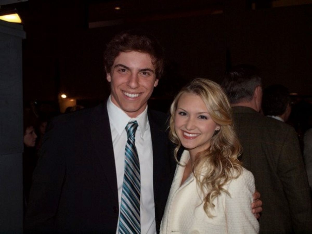 Derek Klena, Elycia Scriven at 