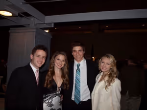 Dane Biren, Melissa Mitchell, Derek Klena, Elycia Scriven Photo