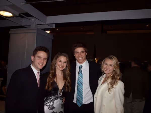 Dane Biren, Melissa Mitchell, Derek Klena, Elycia Scriven Photo