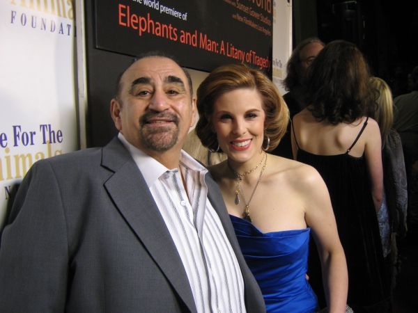 Ken Davitian with Kat Kramer Photo