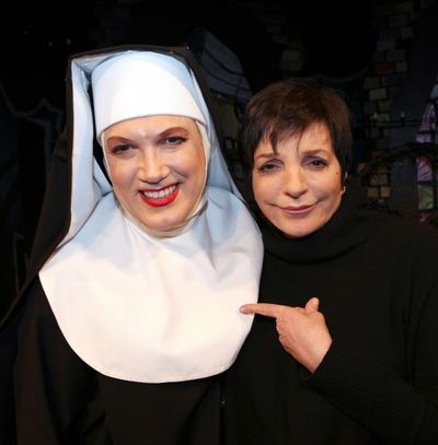 Liza Minnelli visits Charles Busch & the cast of 'The Divine Sister' at the SoHo Play Photo