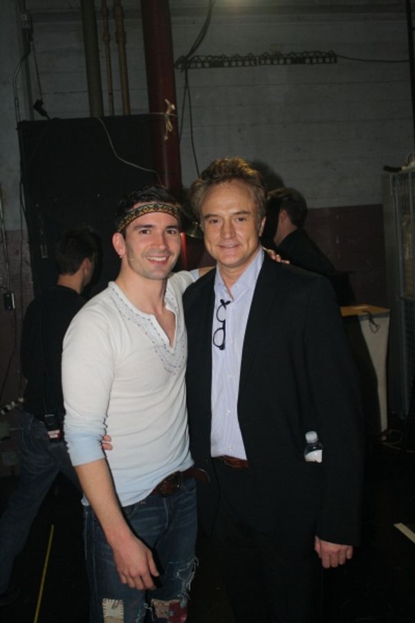 Bradley Whitford and HAIR's Paris Remillard  Photo