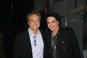 American Idol's (and former WICKED - L.A. cast member) Adam Lambert with "West Wing's" Bradley Whitford! @ BroadwayWorld American Idol's (and former WICKED - L.A. cast member) Adam Lambert with "West Wing's Photo