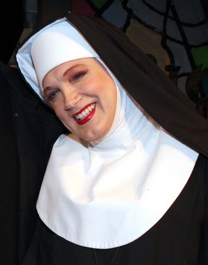 Charles Busch & the cast of 'The Divine Sister' Backstage at the SoHo Playhouse in New York City. @ BroadwayWorld Charles Busch & the cast of 'The Divine Sister' Backstage at the SoHo Playhouse in Ne Photo