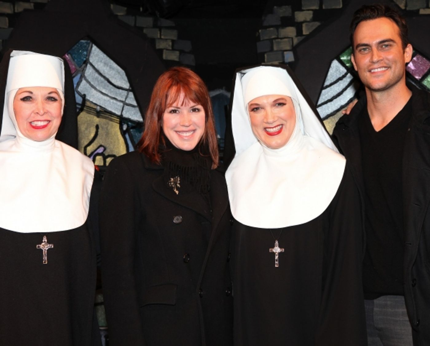 Photo Coverage: Molly Ringwald, Cheyenne Jackson & Daniel Davis Visit THE DIVINE SISTER  Image