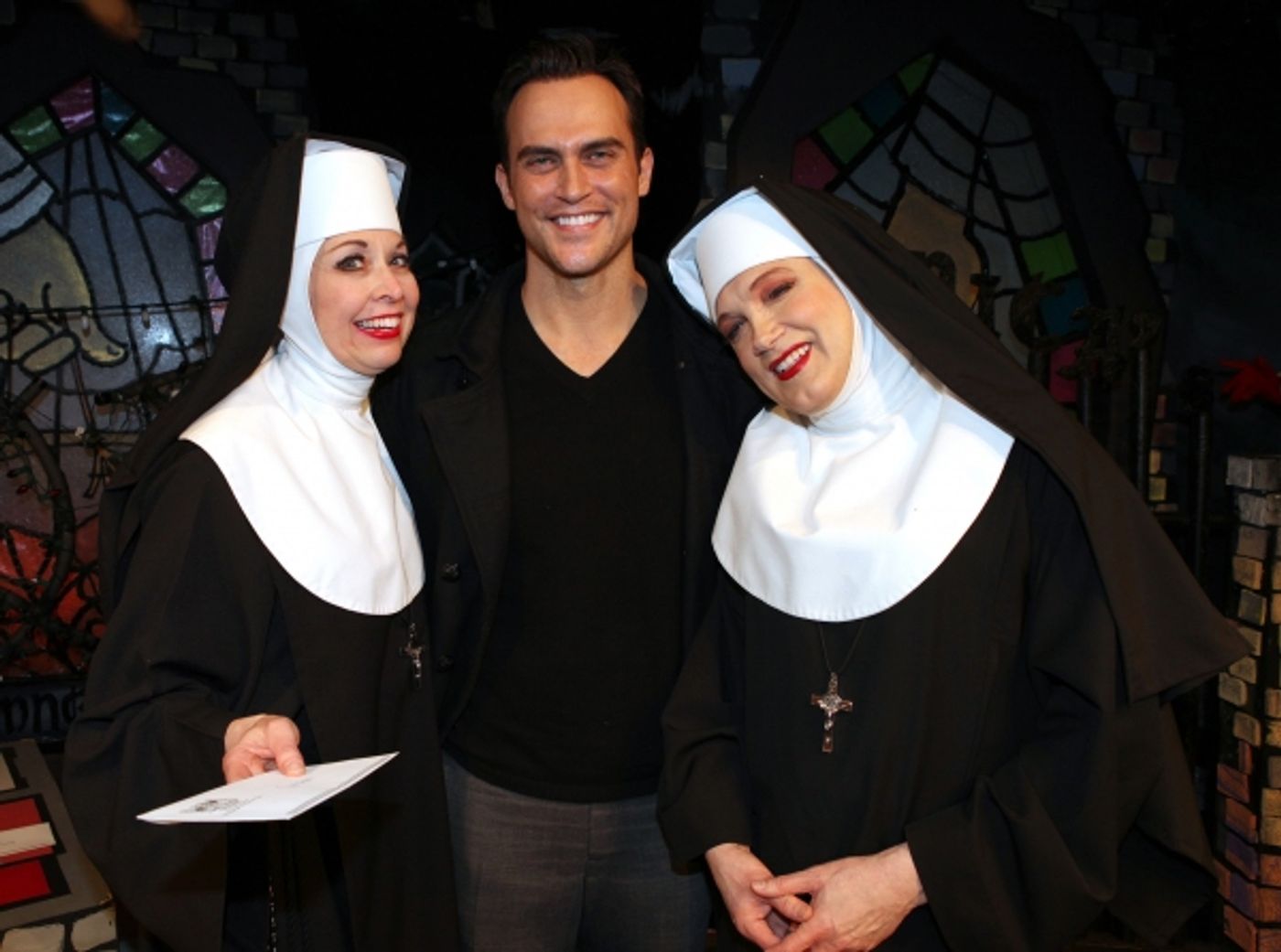 Photo Coverage: Molly Ringwald, Cheyenne Jackson & Daniel Davis Visit THE DIVINE SISTER  Image