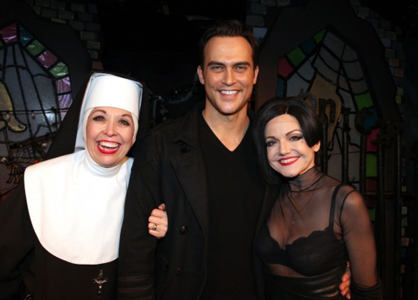 Photo Coverage: Molly Ringwald, Cheyenne Jackson & Daniel Davis Visit THE DIVINE SISTER  Image