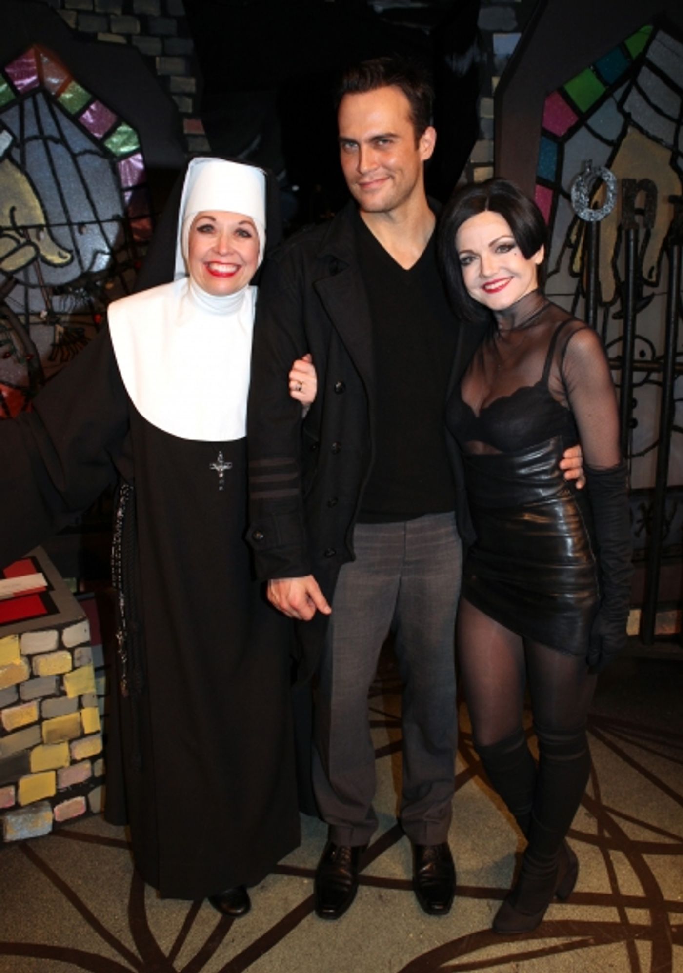 Photo Coverage: Molly Ringwald, Cheyenne Jackson & Daniel Davis Visit THE DIVINE SISTER  Image