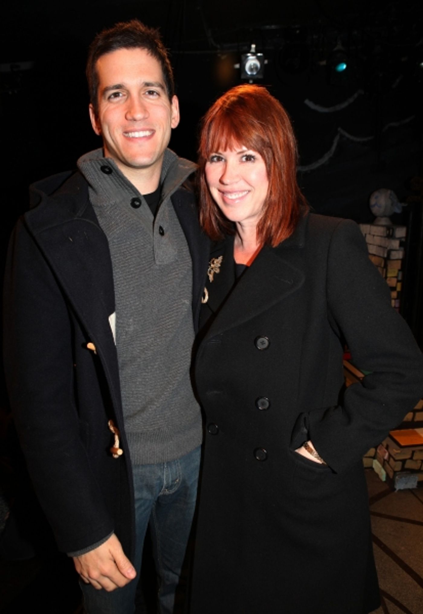 Photo Coverage: Molly Ringwald, Cheyenne Jackson & Daniel Davis Visit THE DIVINE SISTER  Image