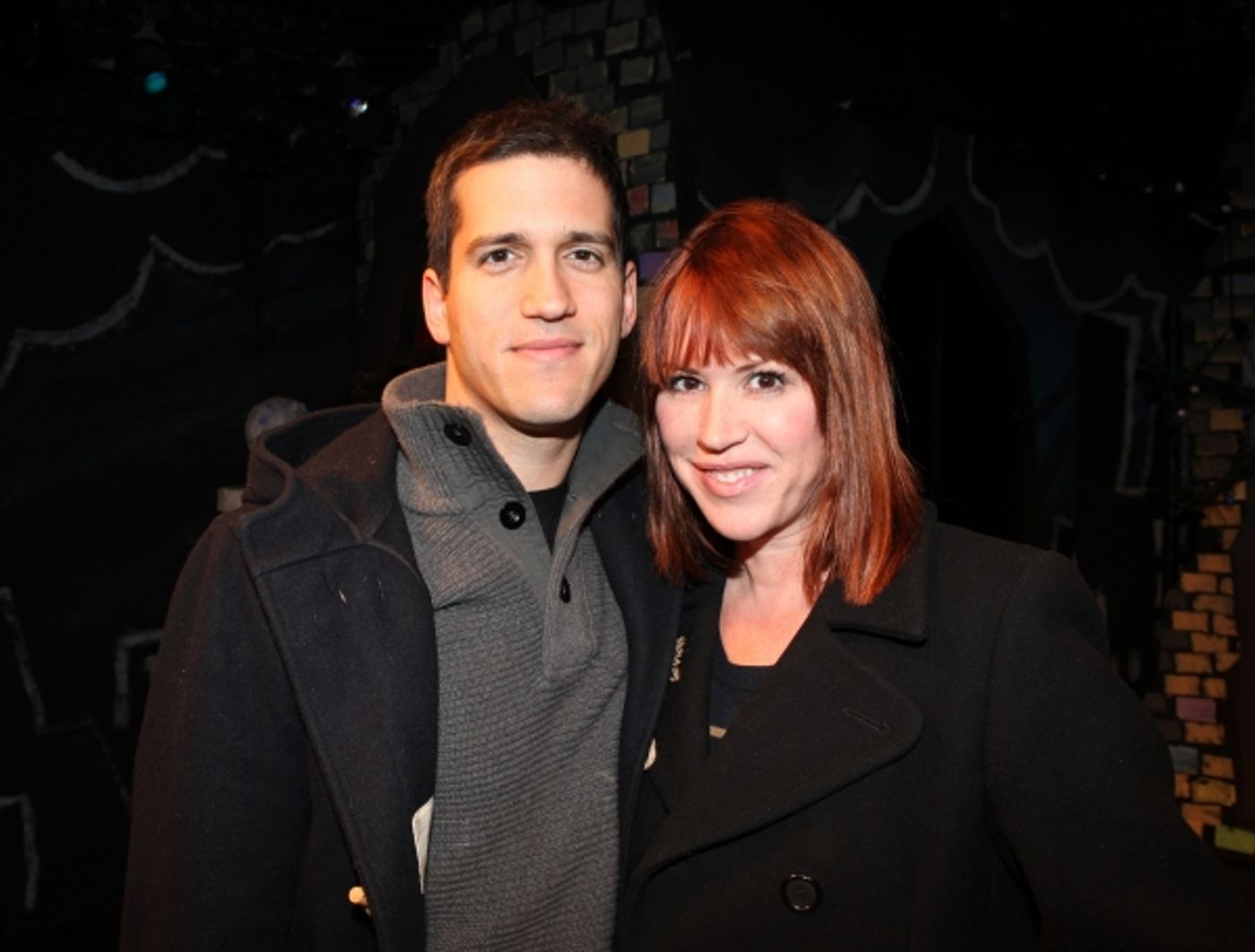 Photo Coverage: Molly Ringwald, Cheyenne Jackson & Daniel Davis Visit THE DIVINE SISTER  Image