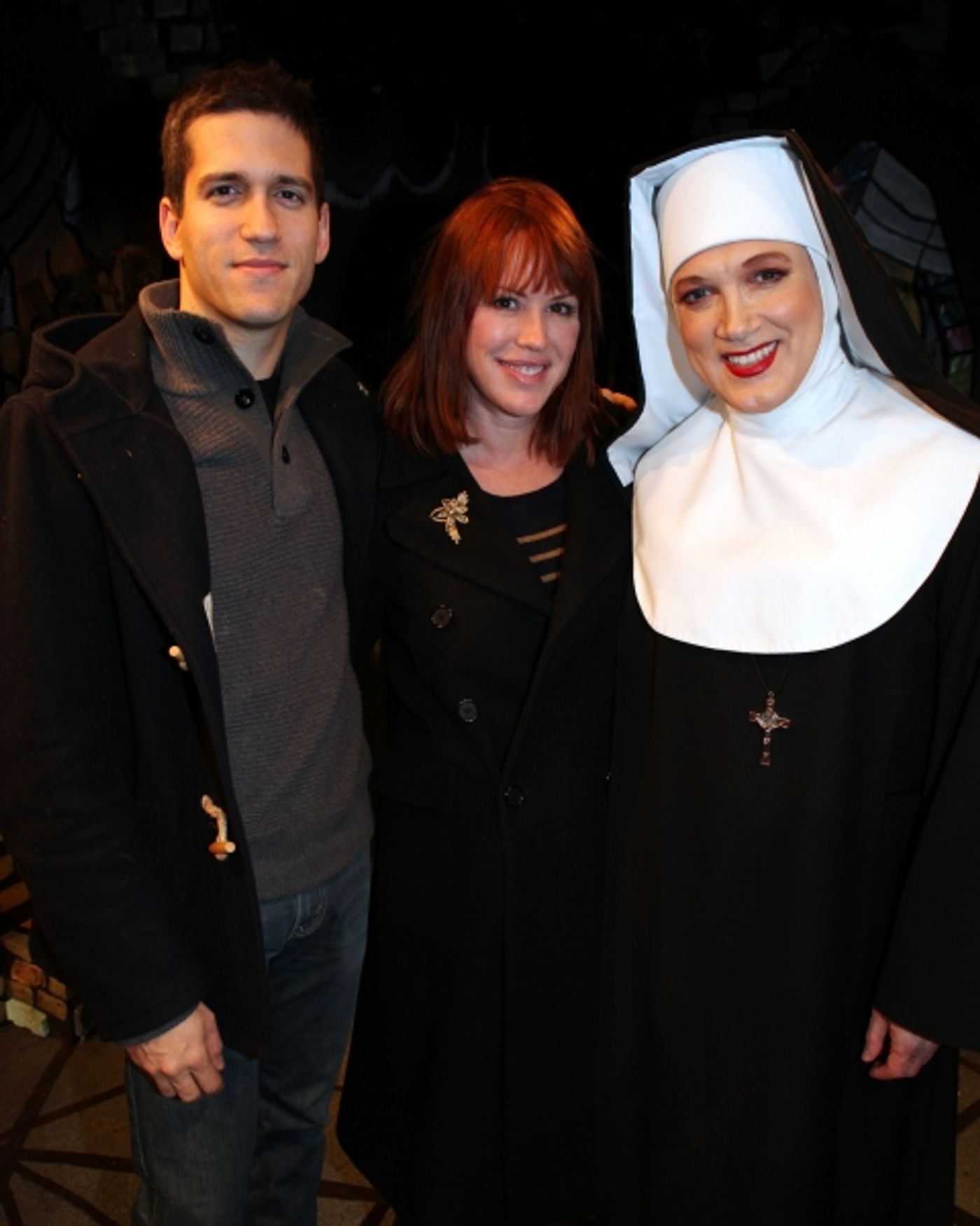 Photo Coverage: Molly Ringwald, Cheyenne Jackson & Daniel Davis Visit THE DIVINE SISTER  Image