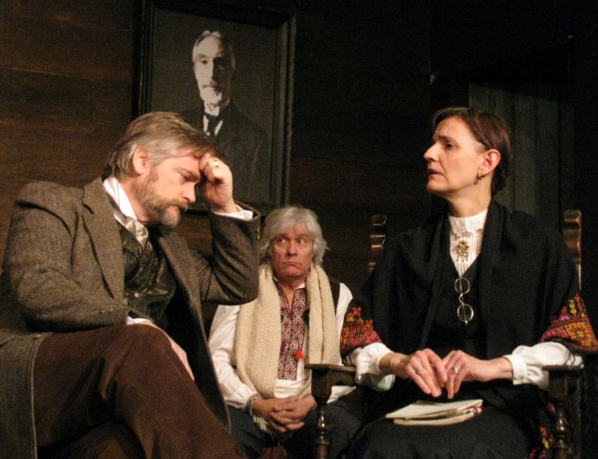  George Hartpence, Susan Blair and David Bohn
 at 