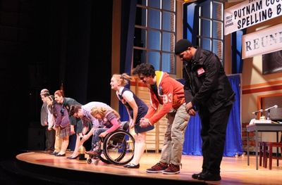 The Cast of The 25th Annual Putnam County Spelling Bee-Ephie Aardema, Will Blum, Lyle Photo