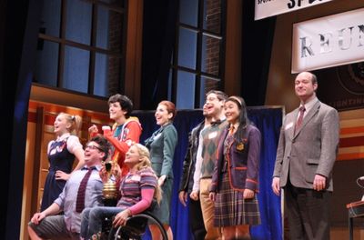 Ephie Aardema, Will Blum, Lyle Colby Mackston, Ali Stroker, Marla Mindelle, Brandon Y Photo