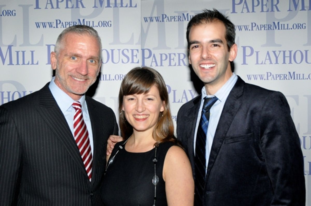 Mark S. Hoebee, Wendy Seyb (Choreographer) and Marc Bruni (Director) at 