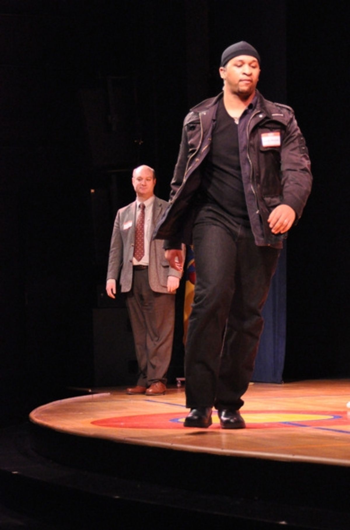 David Volin and Jerold E. Solomon at 