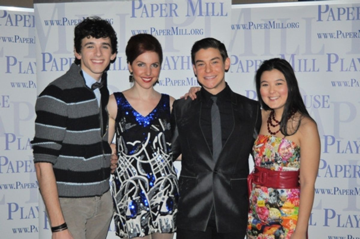 Lyle Colby Mackston, Marla Mindelle, Brandon Yanez and Olivia Oguma at 