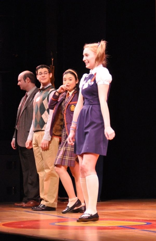 David Volin, Brandon Yanez, Olivia Oguma and Ephie Aardema Photo