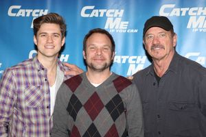 Aaron Tveit, Norbert Leo Butz & Tom Wopat attending Meet & Greet for the New Broadway Musical 'Catch Me If You Can' at the 42ns Street Rehearsal Studios in New York City. @ BroadwayWorld Aaron Tveit, Norbert Leo Butz & Tom Wopat attending Meet & Greet for the New Broadway Photo