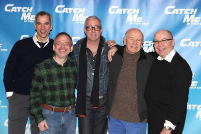 Jerry Mitchell, Marc Shaiman, Scott Wittman, Terrence McNally & Jack O'Brien attendin Photo