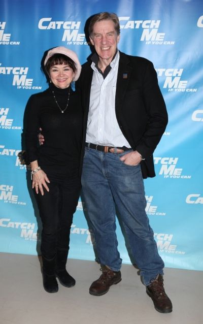 Linda Hart & Nick Wyman attending Meet & Greet for the New Broadway Musical 'Catch Me Photo