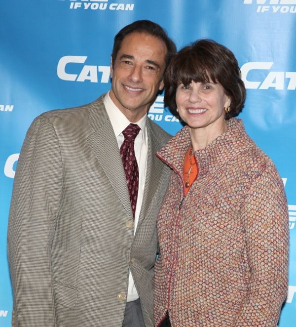 Producers Hal Luftig & Margo Lion attending Meet & Greet for the New Broadway Musical Photo