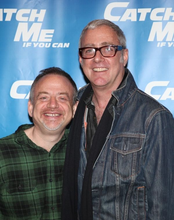 Marc Shaiman & Scott Whittman attending Meet & Greet for the New Broadway Musical 'Ca Photo